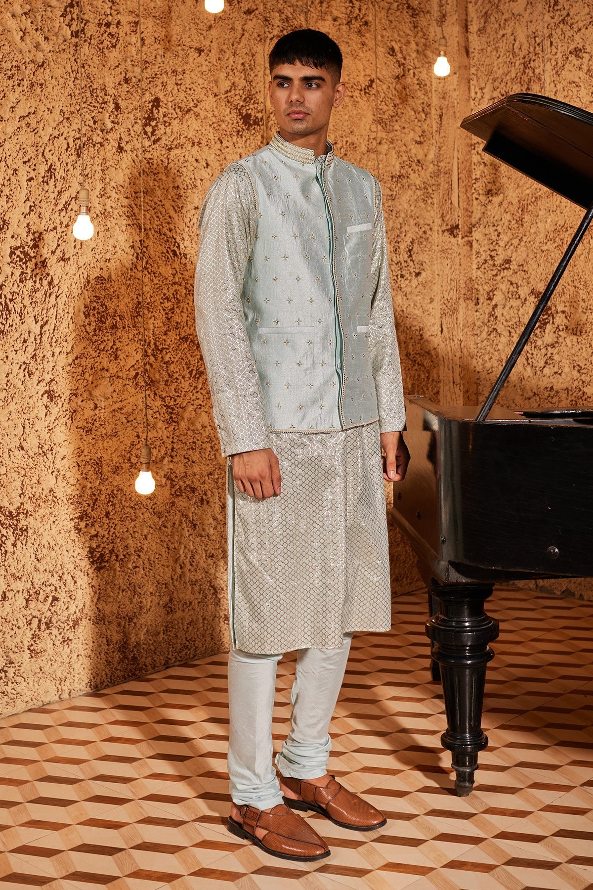 Aqua Silk Bandi