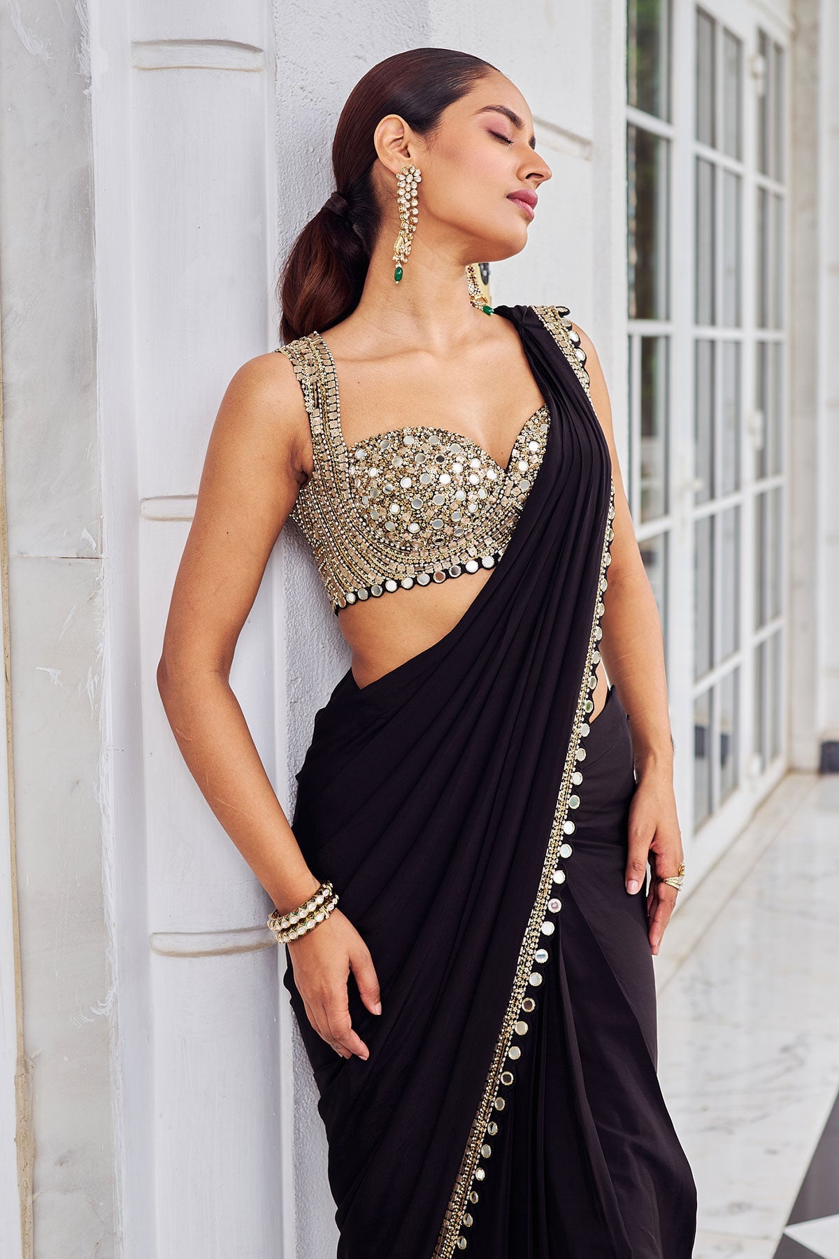 Ullasat saree set