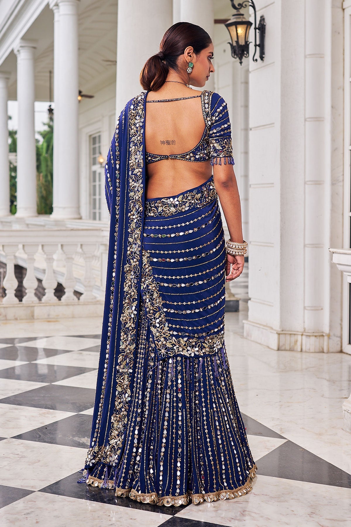 Shaadmani saree set