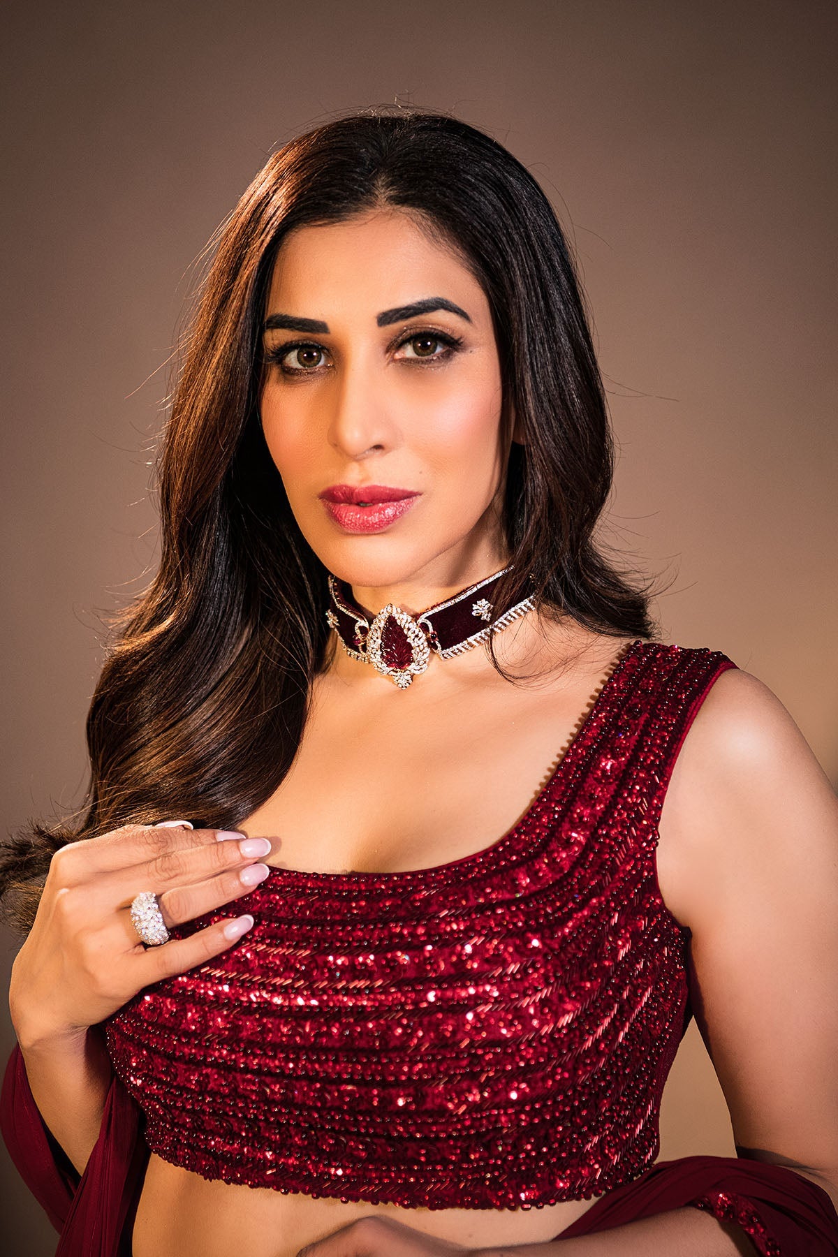 Sofia In Jalsa Saree Set