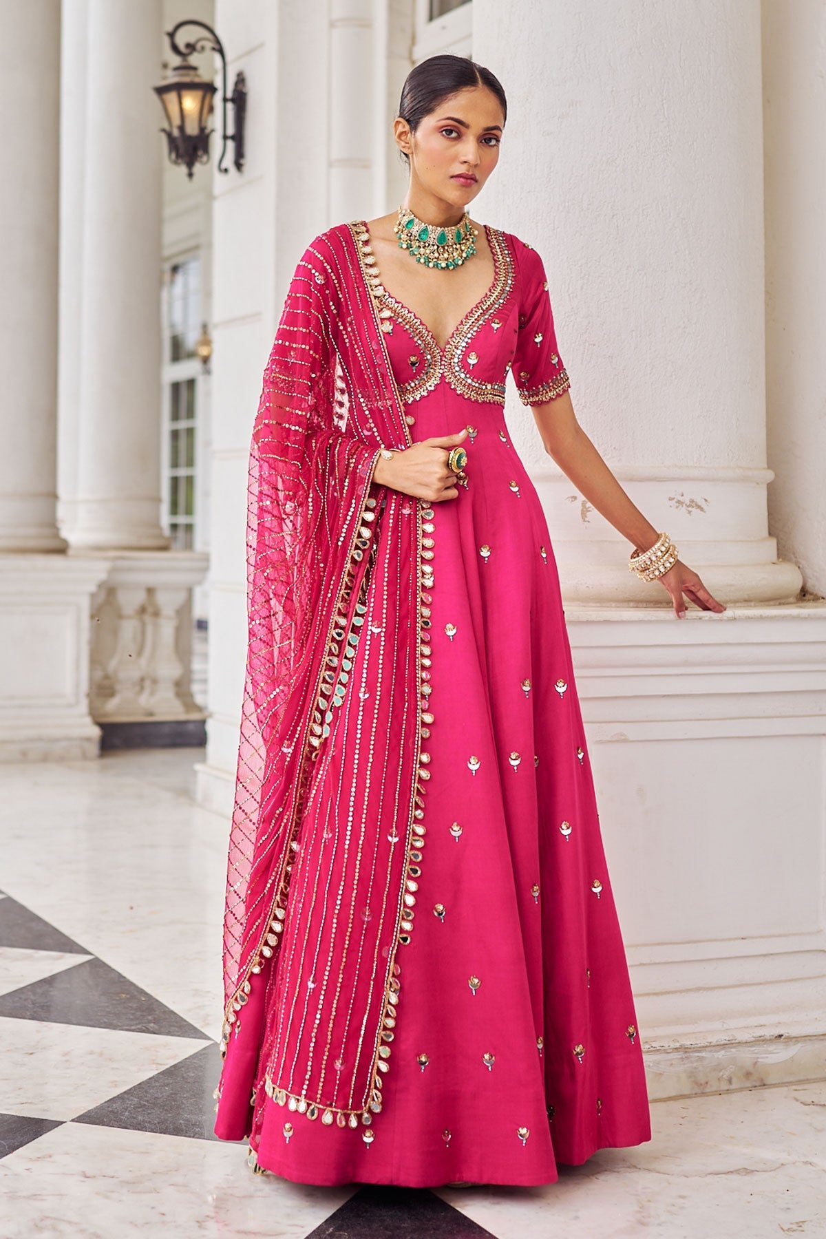 Ashi Khanna In Gulabi E Umang Anarkali