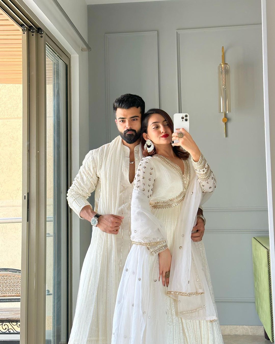 Ivory Embroidery Kurta