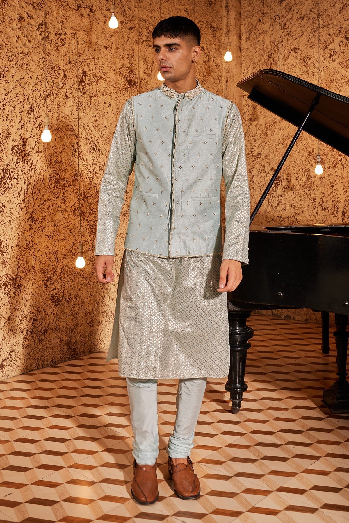 Aqua Silk Bandi