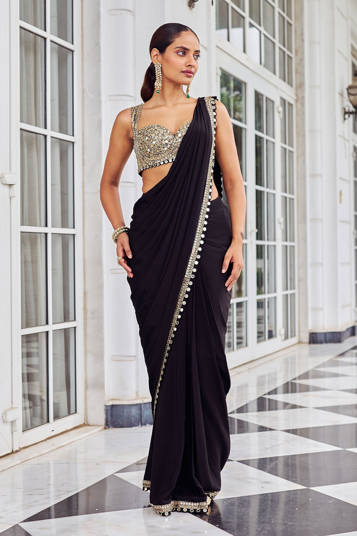 Ullasat saree set