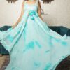 Lehenga With Sweetheart Neckline Peplum Top